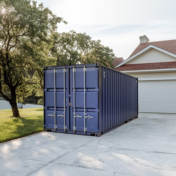 our residential storage containers are weatherproof to protect your belongings from the elements